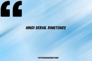ringtone tv serial sony