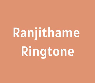 ranjithame-ringtone-download