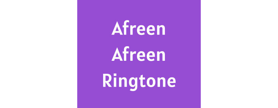 Afreen Afreen Ringtone Download MP3