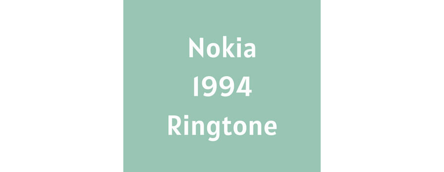 Nokia Ringtone 1994 MP3 Download